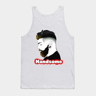 Handsome bearded man Tank Top